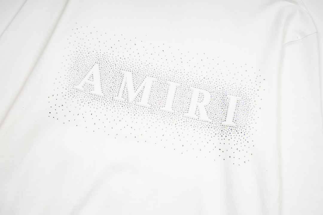 AMIRI 218 Wide Version Model Long Sleeve Black White S M L XL 606# - Image 35