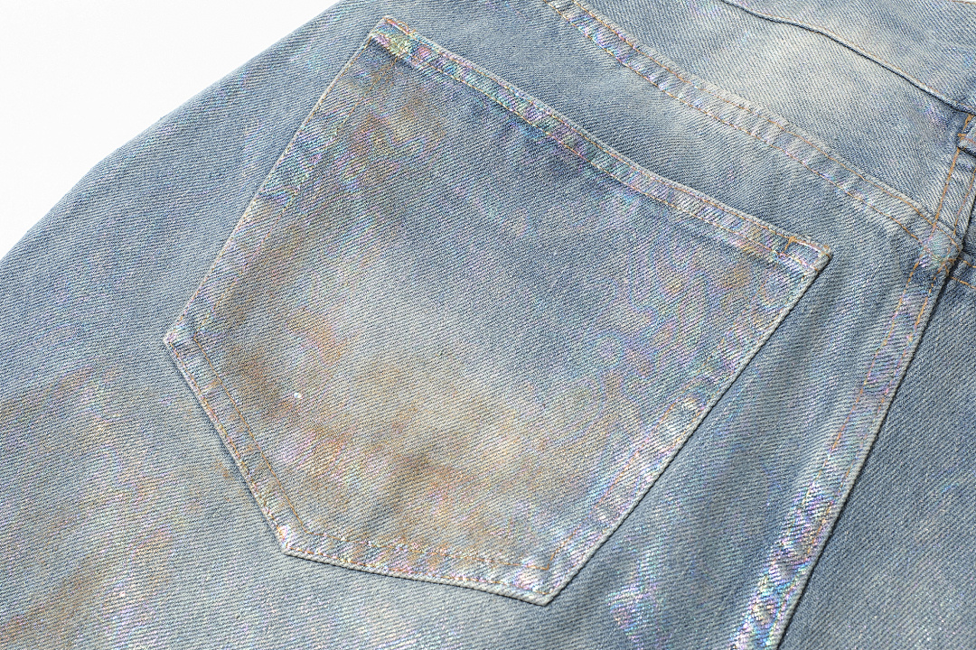 Acne Studios 298 AC Gradient Silver Blue S-XL 7296# - Image 8