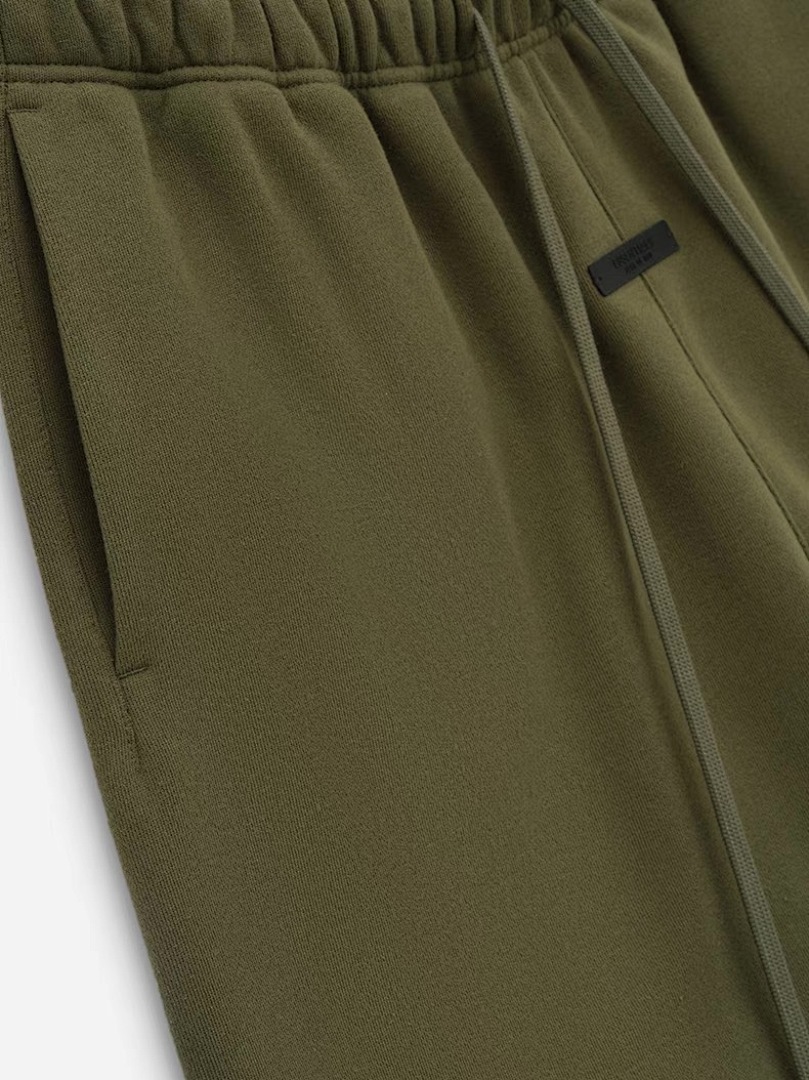 Essentials 148 Ess Fall24 BACK TO SCHOOL Fleece Soccer Short Print Black Green Olive Oatmeal Grey Sea Blue S-XL - Image 107