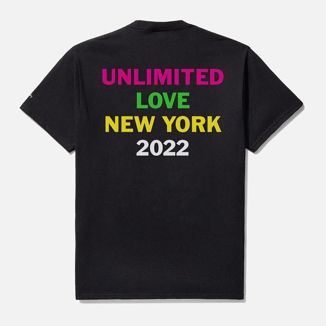Unbranded 108 NOAH X Red Hot Chili Peppers Launch ‘Unlimited Love’ Tour Tee Limited Exclusive Collab Print Short Sleeve T : (Black) - Image 3