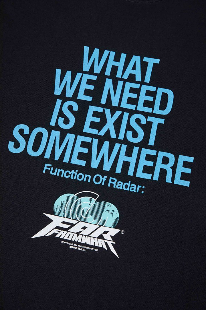 Arc'teryx 108 FAR RADAR T-SHRITS CLEAN FIT Print Short Sleeve T : Black 1 2 - Image 7