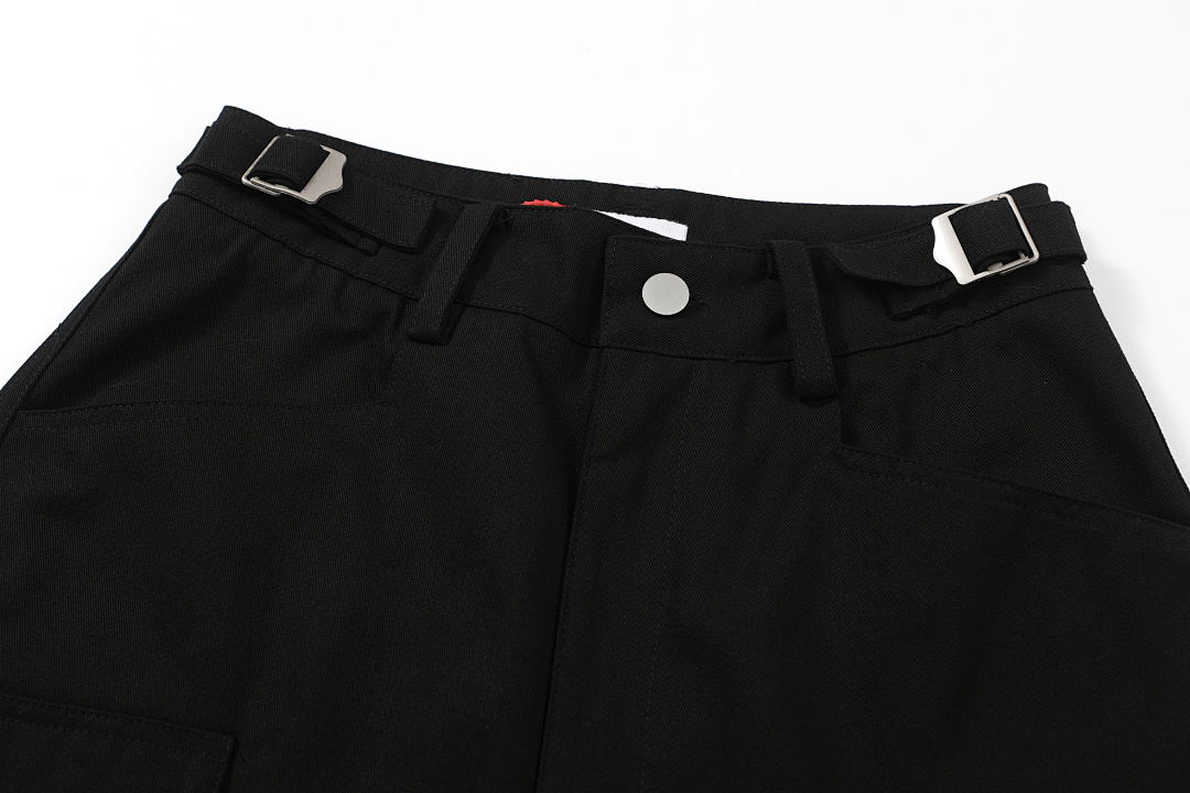 On Running 268 NONNOD Side Zip Cargo Pants Long Khaki Black S-XL 7257# - Image 5