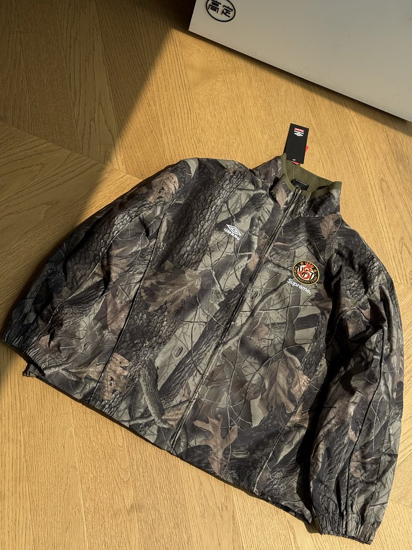 Balenciaga 438 SS26 WEEK1 Cotton Ripstop Track Jacket Black Off White Camo Purple S~XL - Image 37