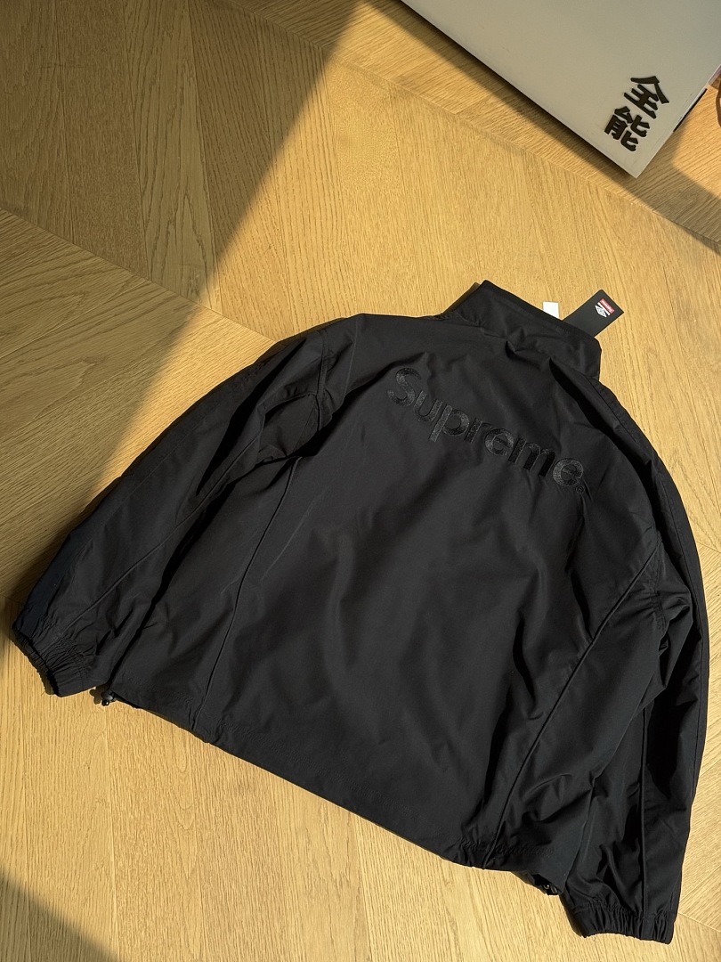 Balenciaga 438 SS26 WEEK1 Cotton Ripstop Track Jacket Black Off White Camo Purple S~XL - Image 30