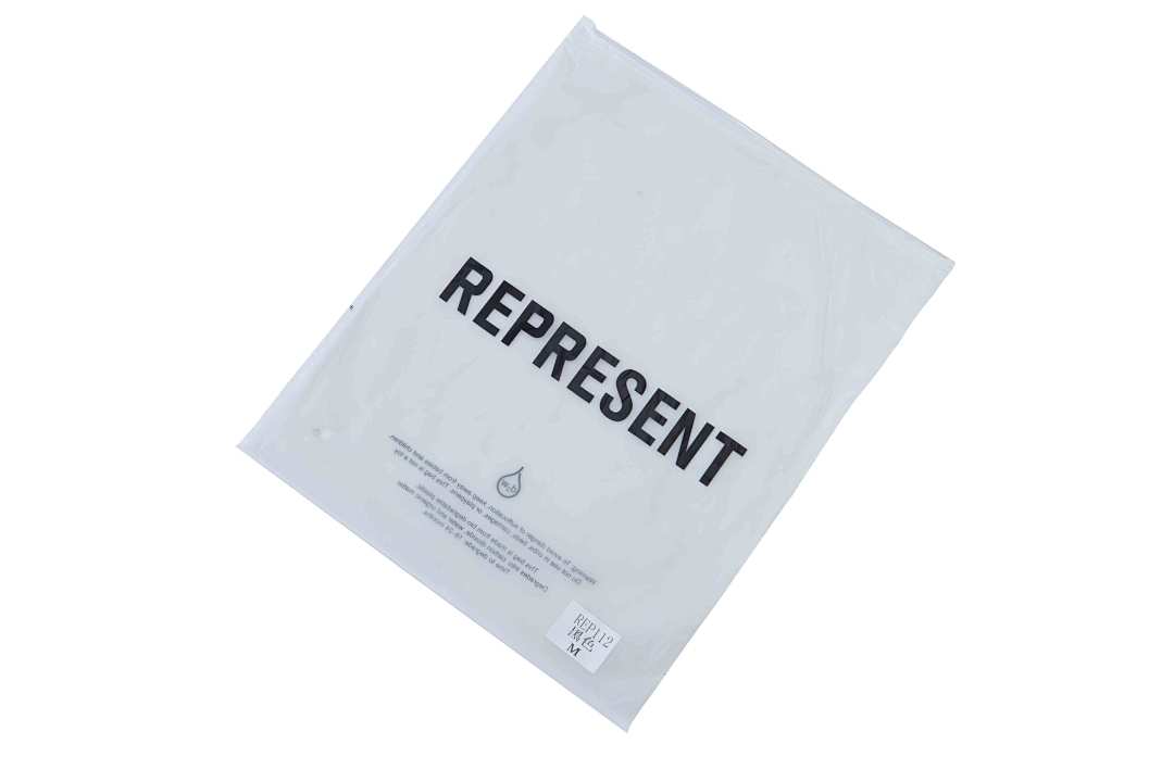 Represent ON SALE68 REPRESENT ATLAS TEE Print Short Sleeve T : Washed Black White S M L - Image 19
