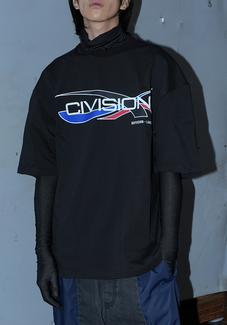 On Running 108 CIVISION By CSC Print LOGO Short Sleeve T Black 1 2 3 8033# - Image 20