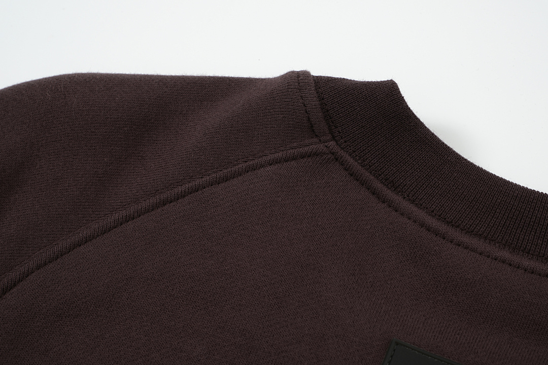 Essentials 98 ESS LOGO Sleeve Collar Purple Mist Blue Brown Black Big White Yellow Sand S-XL 6204# - Image 40