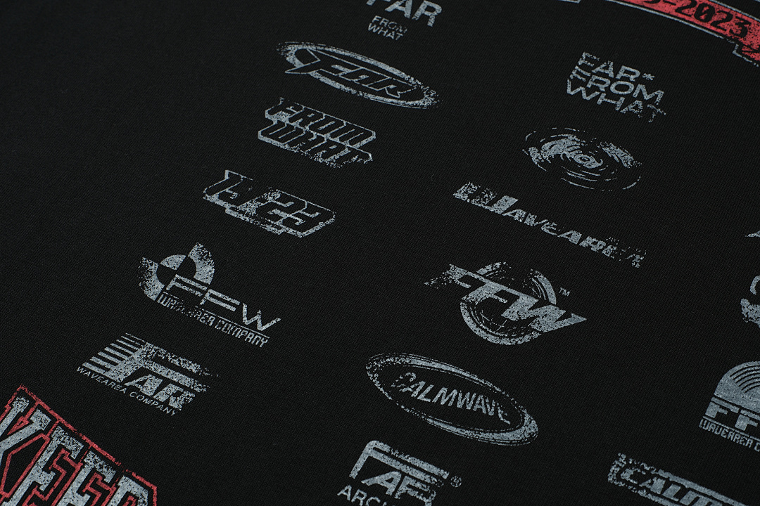 Arc'teryx 108 FAR.ARCHIVE LOGO Print Short Sleeve T Black White S-L 3982# - Image 10