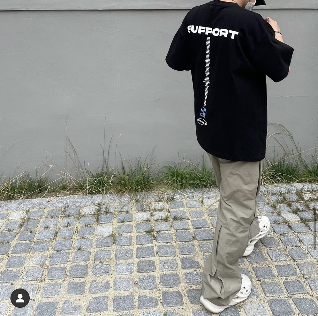 Unbranded 98 Grailz Limited Exclusive Label Logo Print Wide Short Sleeve T Black White 1 2 3 G167# - Image 54