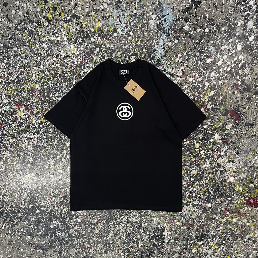 Stussy 108 Stu Small Label Collab Print Short Sleeve T : Black White Grey Green Pink Blue Red S Ｍ L XL XXL - Image 4