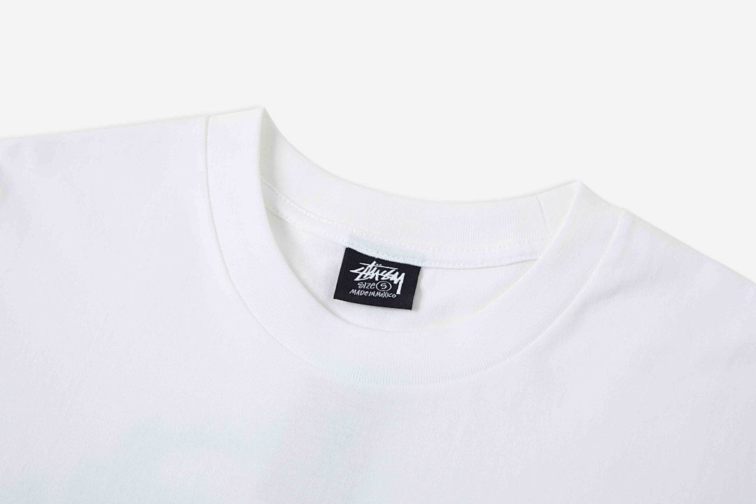 Stussy 108 Stu FW24 BEAT SOUNDS TEE PIGMENT DYED Print Short Sleeve T Black White S M L - Image 6