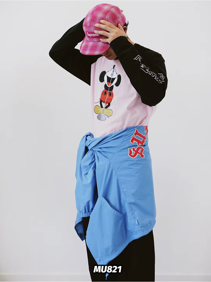 Supreme 218 Cream Long Sleeve NUMBER INE MICKEY RAGLAN L/S (N) - Image 40