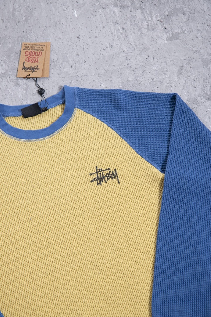 Stussy 198 STU Long Sleeve 2014 : Black Apricot White Sand Desert Camo Red Blue Yellow S-XL - Image 4