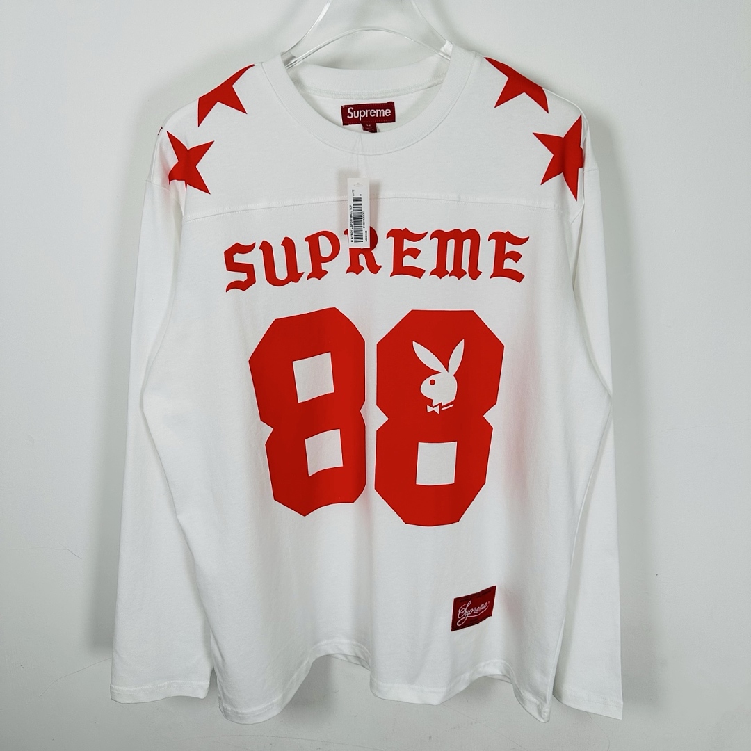Bape 218 Long Sleeve T L/S FOOTBALL TOP 88 Quad Black White Pink Camo S - Image 20