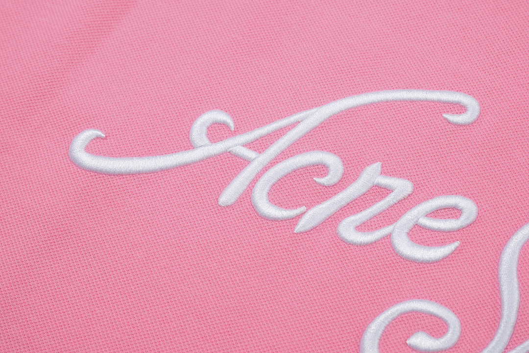 Acne Studios 128 AC LOGO Floral Short Sleeve T Pink White Grey Blue S-XL 8065# - Image 23