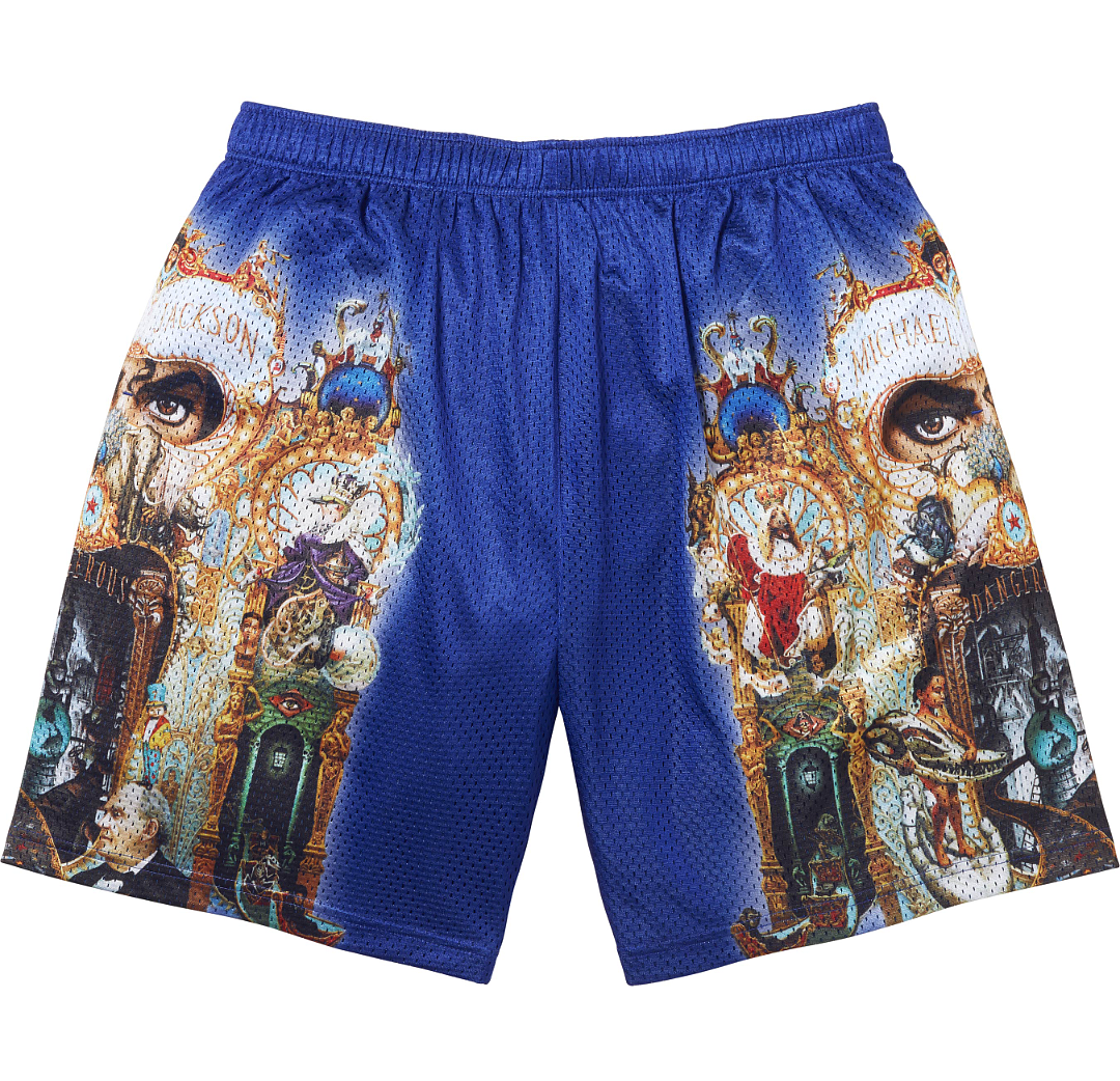 Supreme 268 MJ Short DANGEROUS MESH Black Blue White S-XL - Image 3