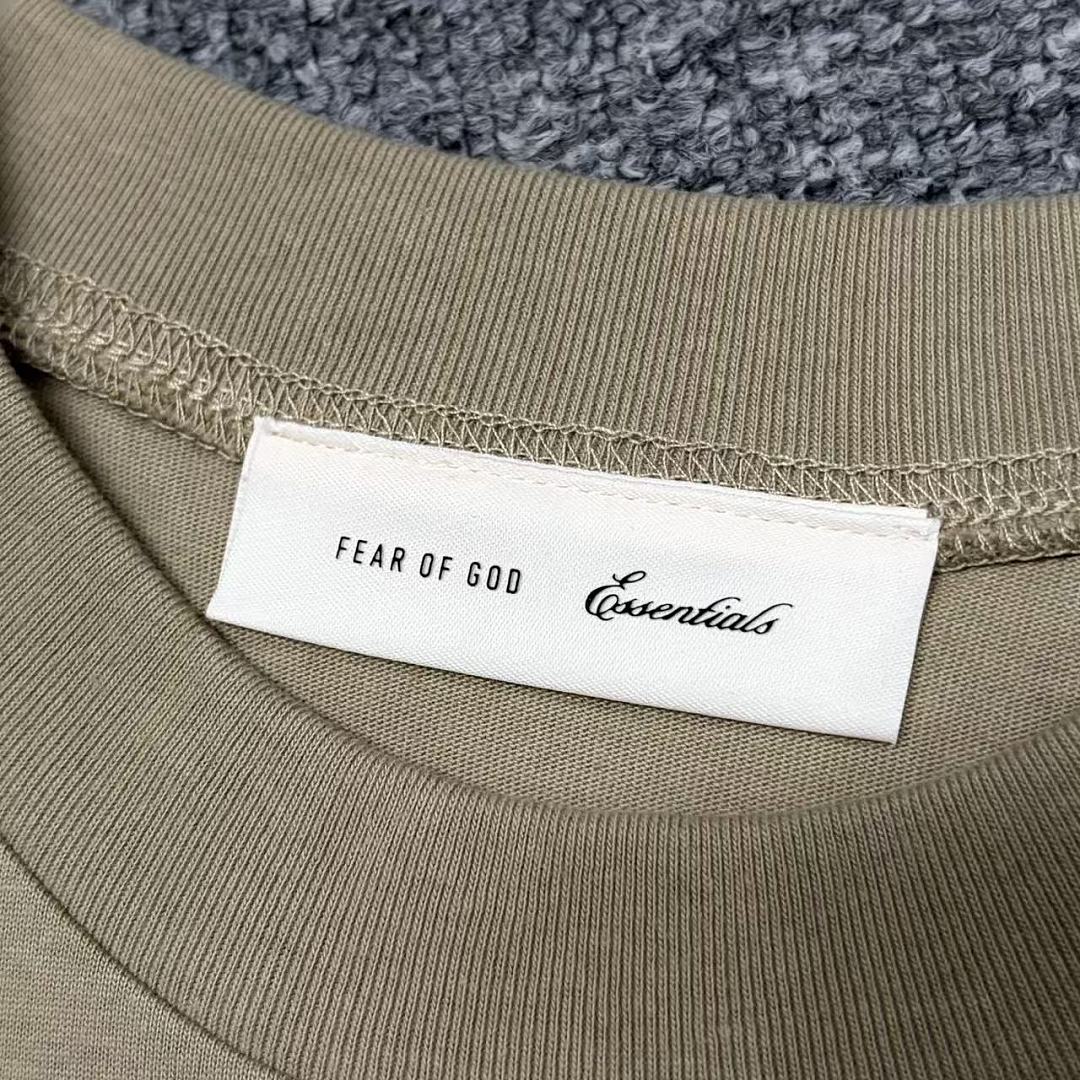 Essentials 128 Ess SS26 TRAINING Print Short Sleeve T Iron /FADED lRON GREY Sand DUNE SEAL : XS -XL - Image 18