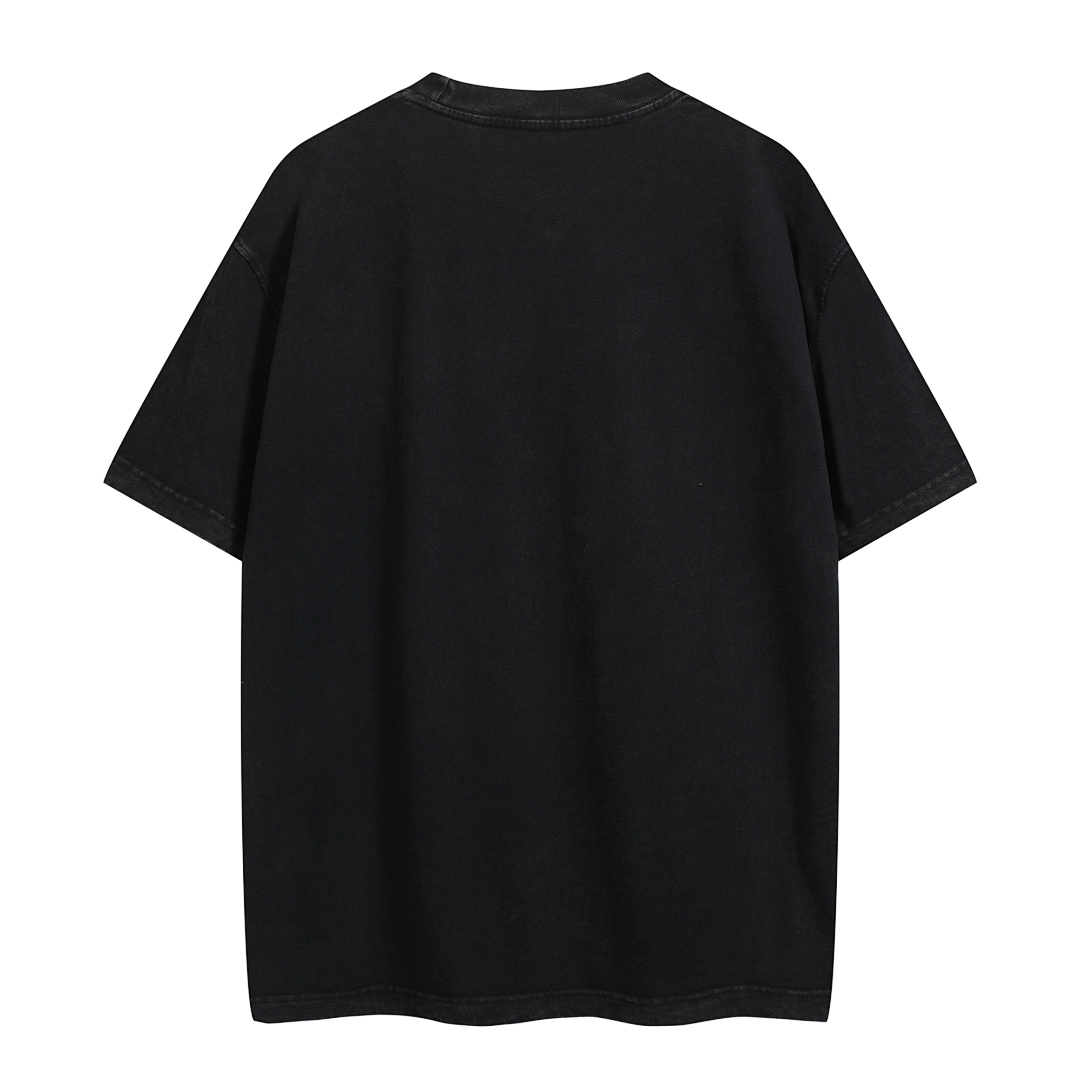 Unbranded 138 AW Electric Diamond Print Short Sleeve T Black S-XL 8073# - Image 3