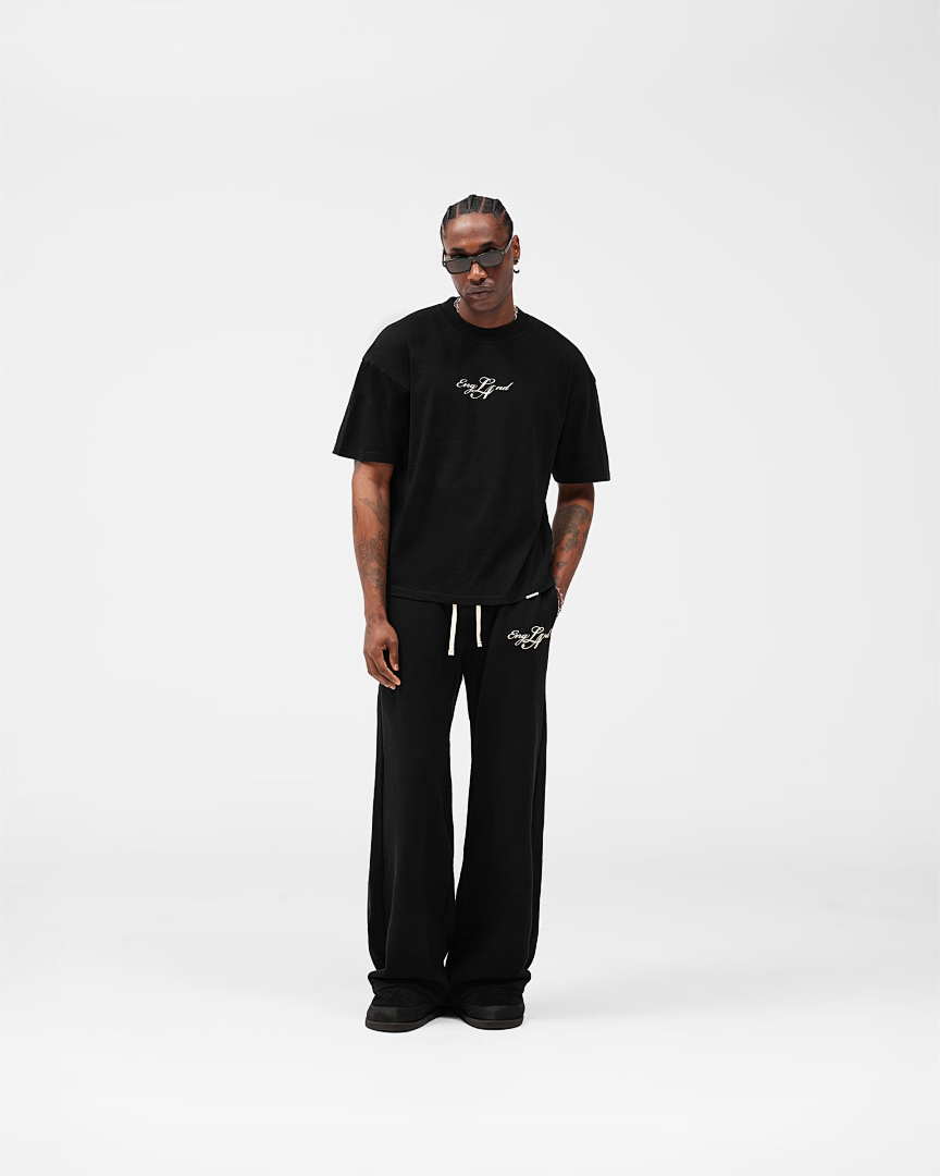 Represent 118 REPRESENT EngLAnd T-Shirt Print Collar Short Sleeve T : Black White S M L - Image 5