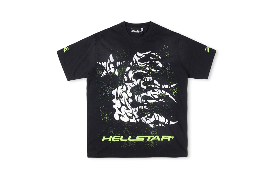 Hellstar 148 Hellstar Studios Path 2 Paradise Tee Mens Womens Short Sleeve Black Green Red S-XL