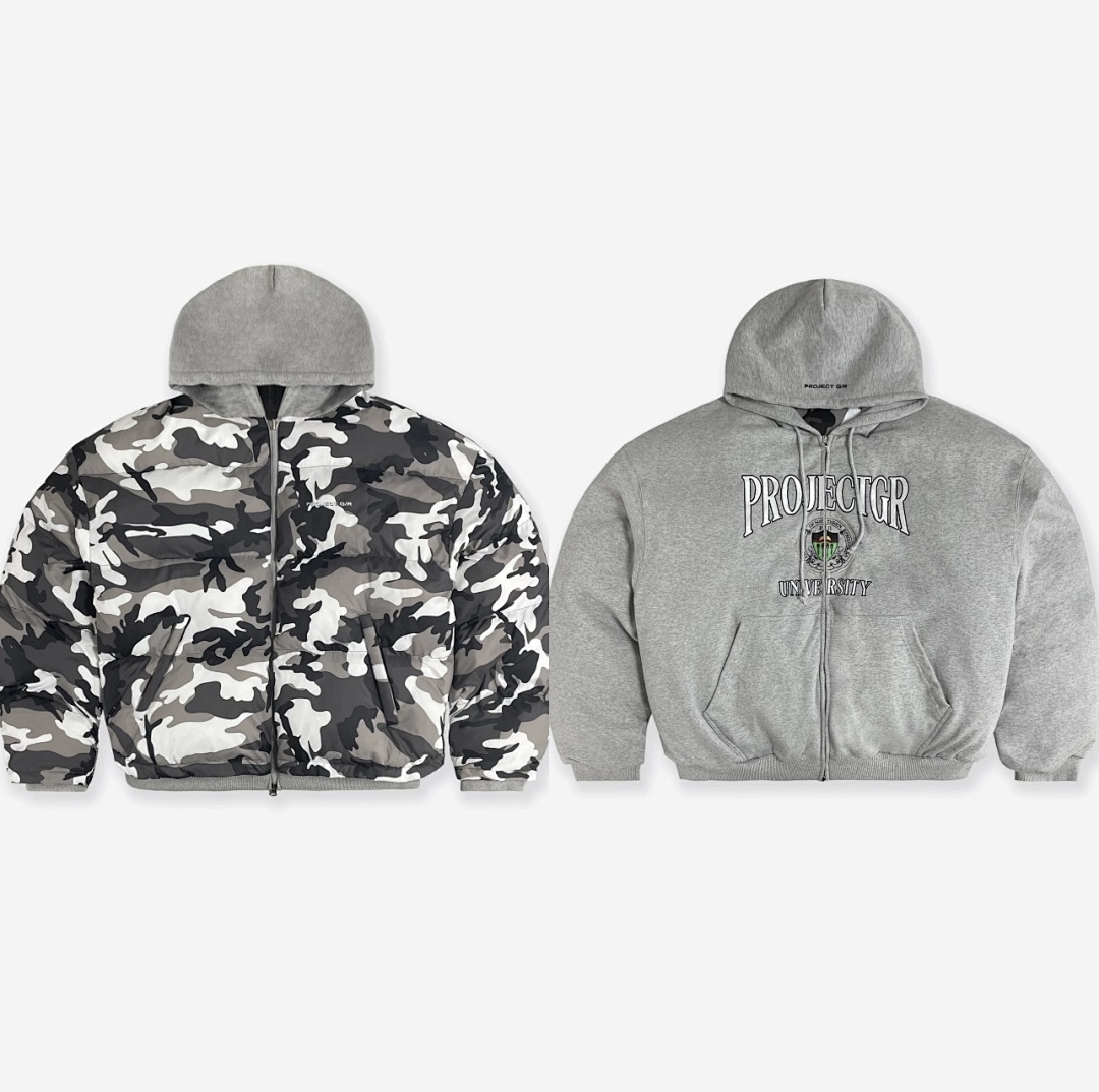 Bape 458 PROJECT G/R Double Surface White Camo Cotton 1 2 3 P6034#