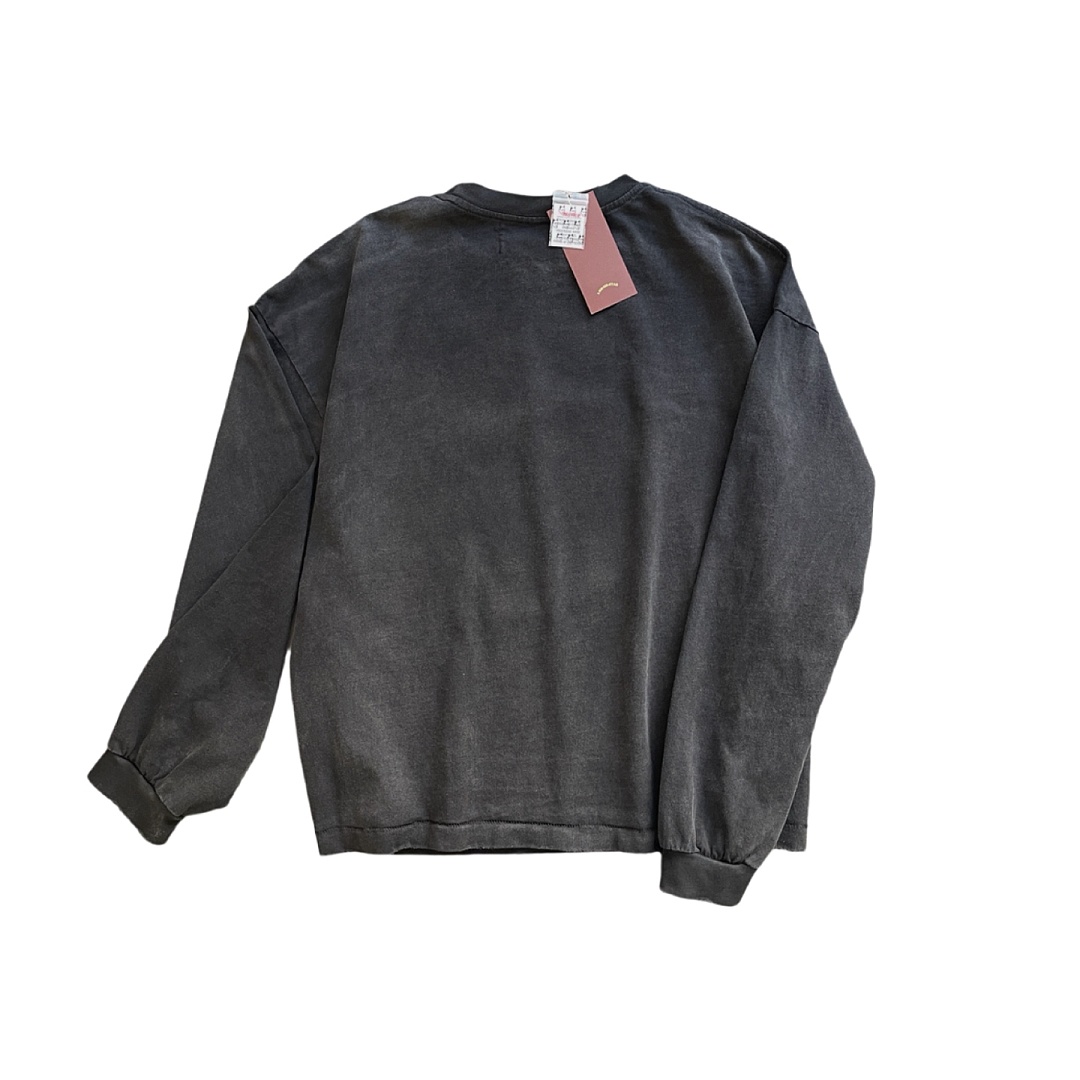 Unbranded 138 Paly Hollywood Long Sleeve T Washed Black S M L - Image 4