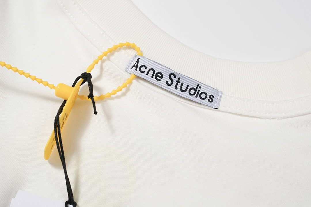 Acne Studios 138 AC Print Long Sleeve T Black White S-XL 3100# - Image 28