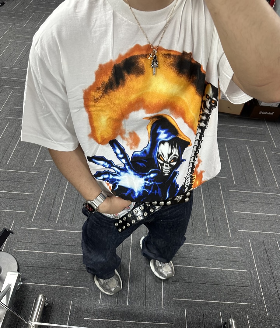 Supreme 168 SS26 GRIM REAPER TEE Print T - Image 21