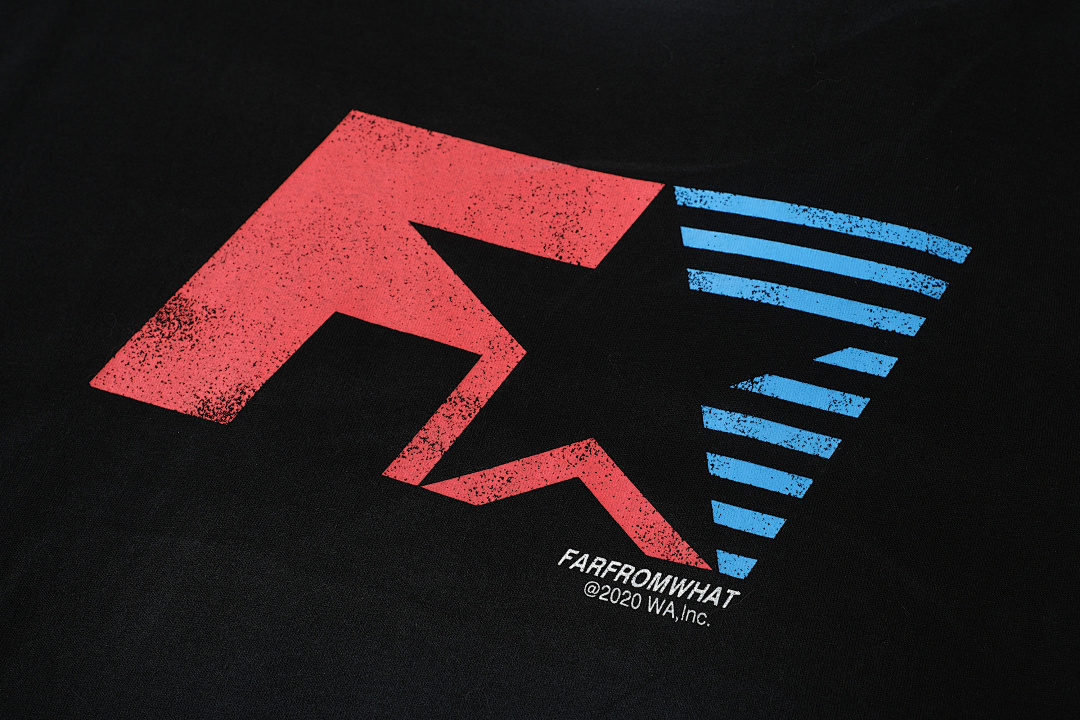 Arc'teryx 118 FAR.ARCHIVE FAR FI Limited Exclusive F Star Print Short Sleeve T Black Grey S-XL 3406# - Image 6