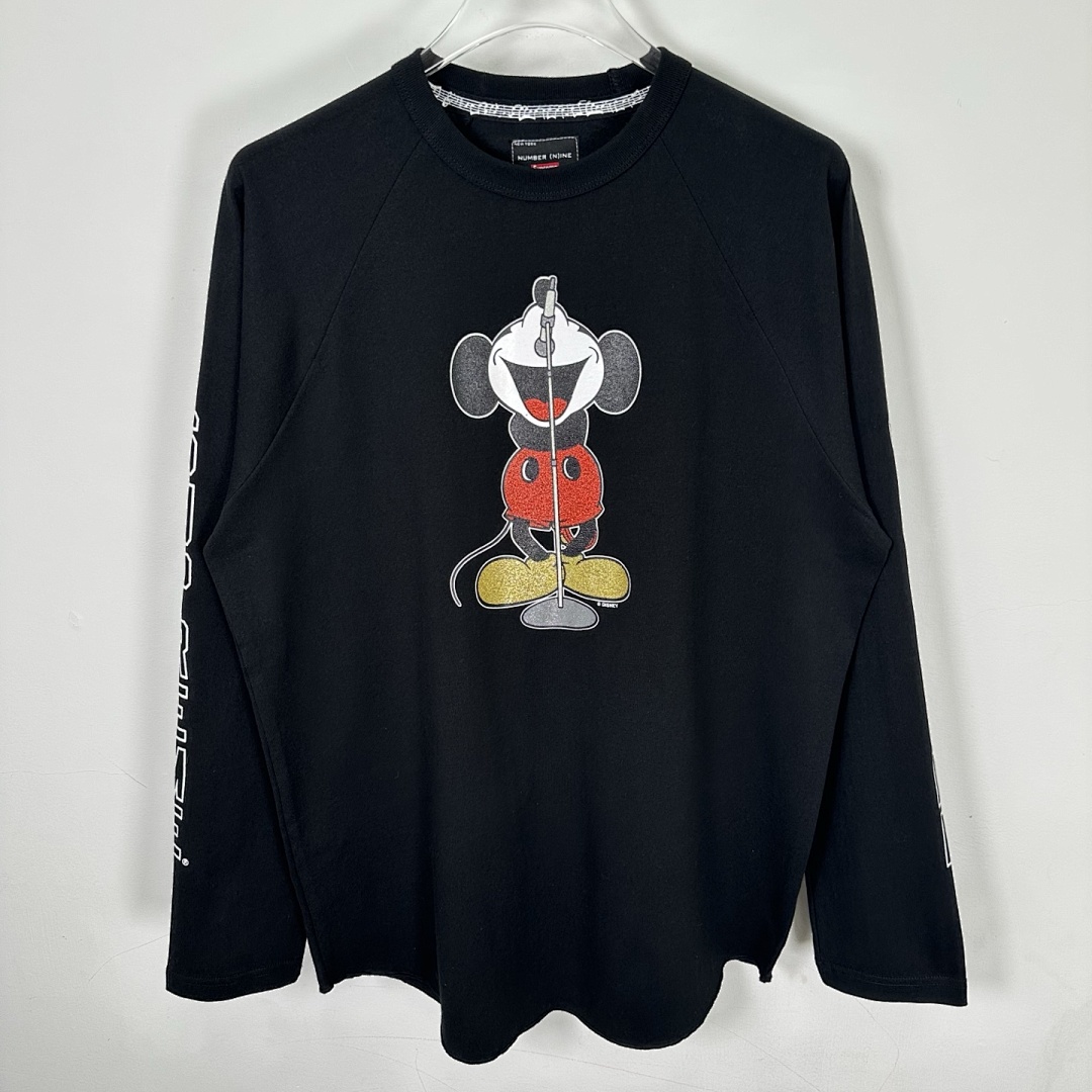 Supreme 218 Cream Long Sleeve NUMBER INE MICKEY RAGLAN L/S (N) - Image 7