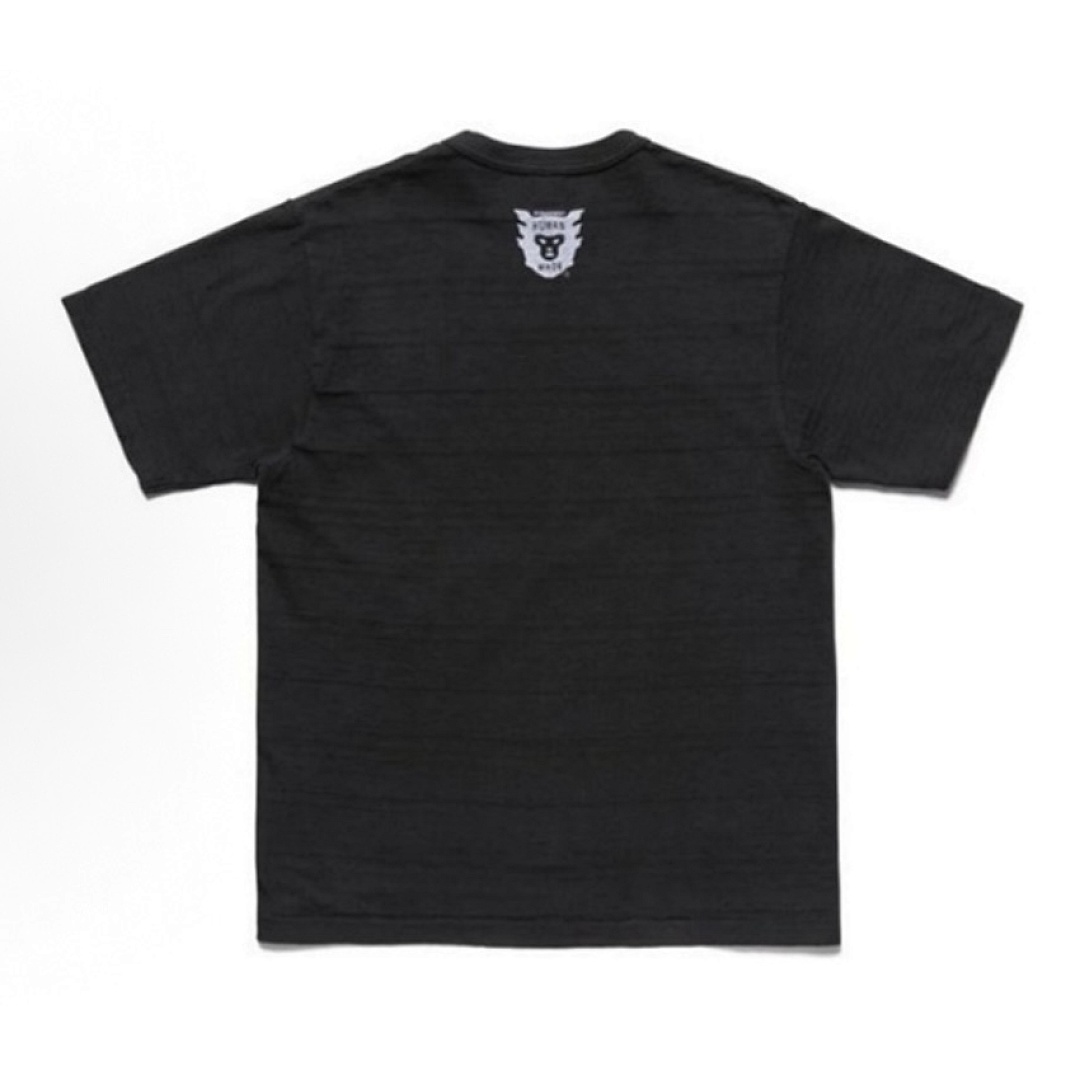 Human Made 118 HUMAN MADE Logo Print Cotton Short Sleeve T : Black White S M L - Image 3