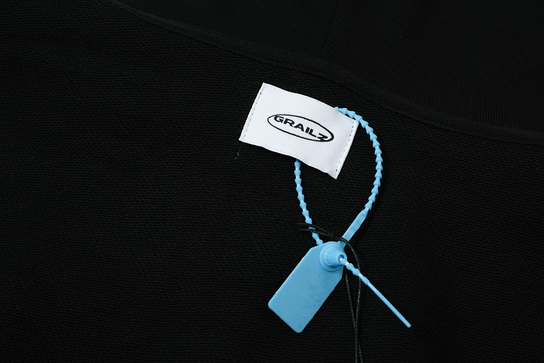 Unbranded 228 GRAILZ Logo Label Embroidered Black Apricot Grey 1 2 3 G1904# - Image 14