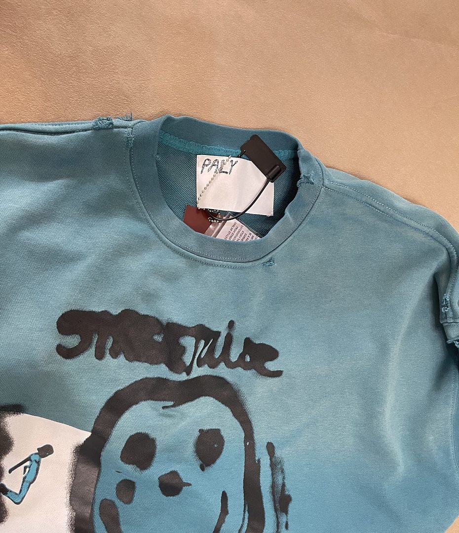 Unbranded 198 Paly Hollywood StreetwiseAirbrush Crewneck : Blue Green S M L - Image 11