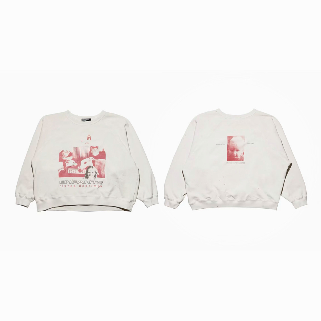 Enfants Riches Deprimes 198 Enfants Riches Deprimes Sleeve Boxy Short Wide Collar : S M L XL Apricot - Image 3