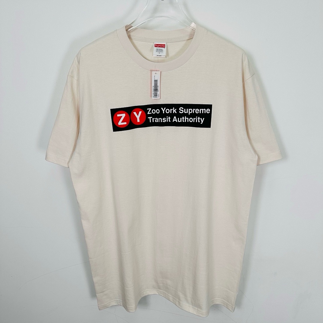 Off-White 128 ZOO YORK TRANSIT TEE T Short Sleeve Black Off White S-XL - Image 13