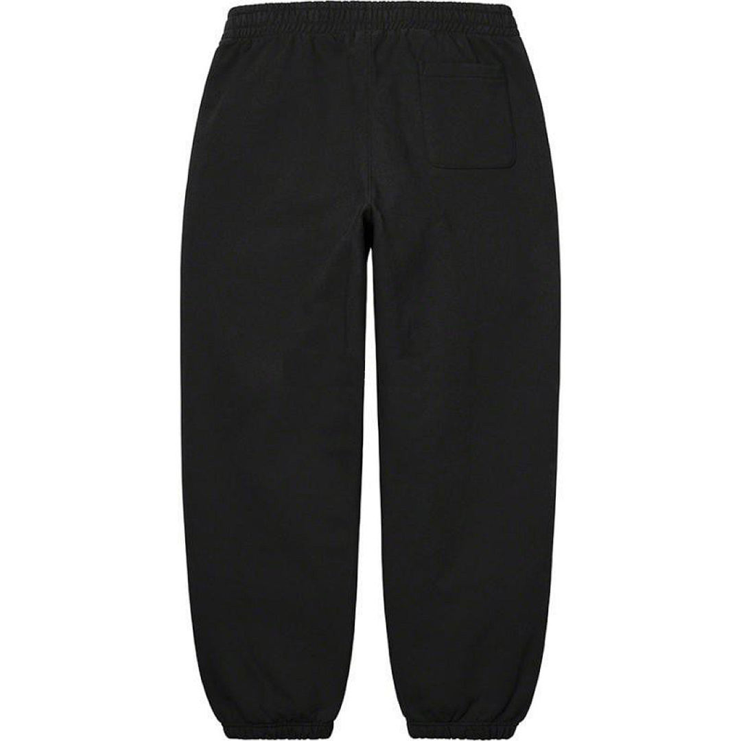 Supreme 238 22FW Satin Applique Sweatpant Big Logo Velvet Cotton Black Floral Grey Blue Red Green Brown Light Orange Purple Khaki S M L XL 1309# - Image 10
