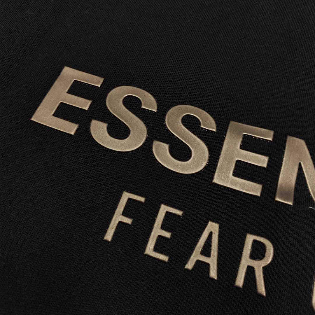 Essentials 238 Ess SS25 Classic Hoodie Label Print Silk Silver Gum Black Oatmeal Grey Brown XS-XL - Image 34
