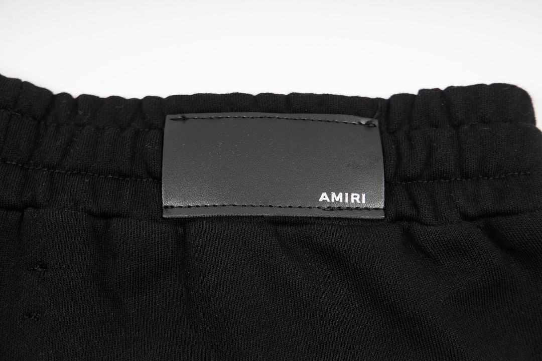 AMIRI 148 Logo Print Short Black Grey Cream Apricot S M L XL 9942# - Image 8
