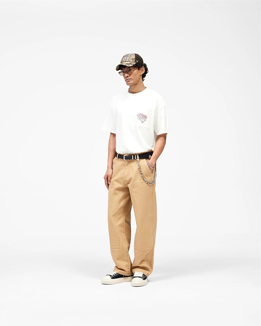 Represent 148 REPRESENT High Mens Womens Wide Washed Short Sleeve : S M L XL (White) - Image 35