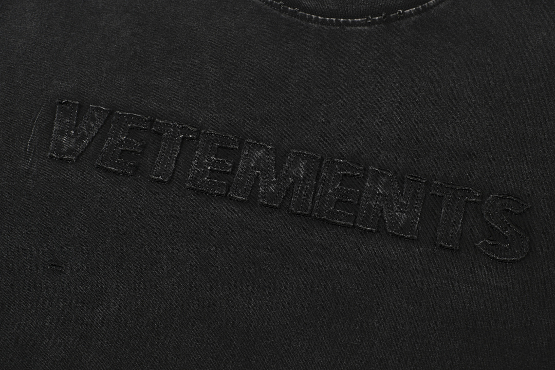 Unbranded 128 VETEMENTS Canvas Logo Short Sleeve T Black White S-XL V5200# - Image 23