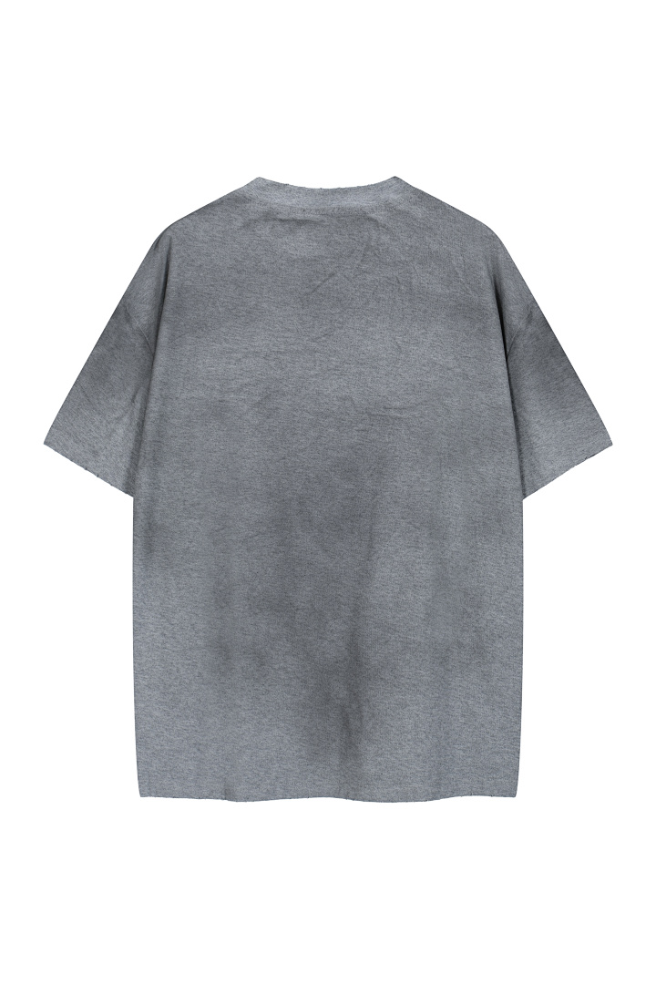 Acne Studios 118 AC LOGO Print Short Sleeve T Pink Floral Grey Black White Red Olive Green Dark Blue Spring Purple S-XL 8026# - Image 101