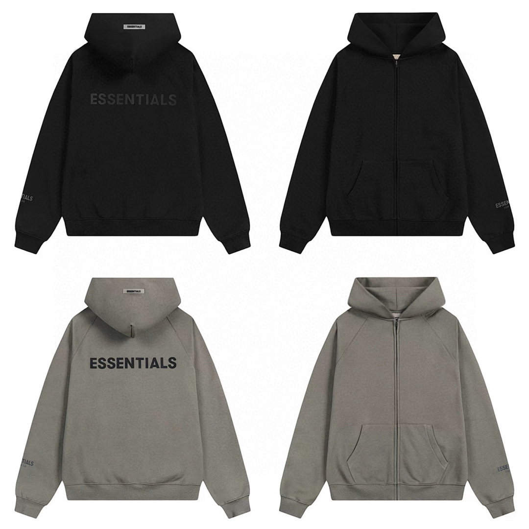 Essentials 228 ESS Gum LOGO Grey Black S-XL 6695