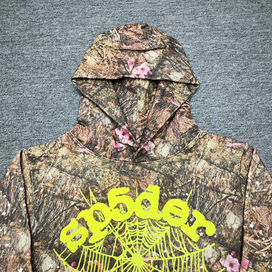 Sp5der HOODIE Brown Angel 555 Mens Womens Top S-XXL - Image 7