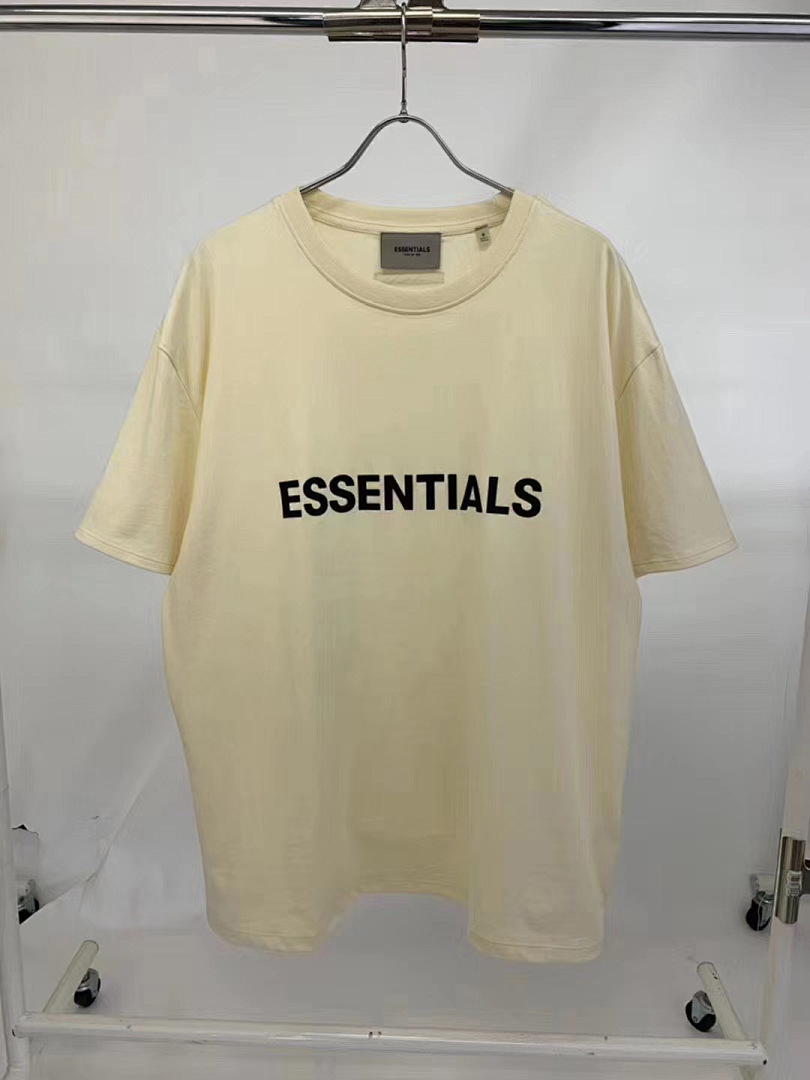 Essentials 118 ESS LOGO Short Sleeve T : Black Green Grey Camel :S-XL 6690# - Image 43