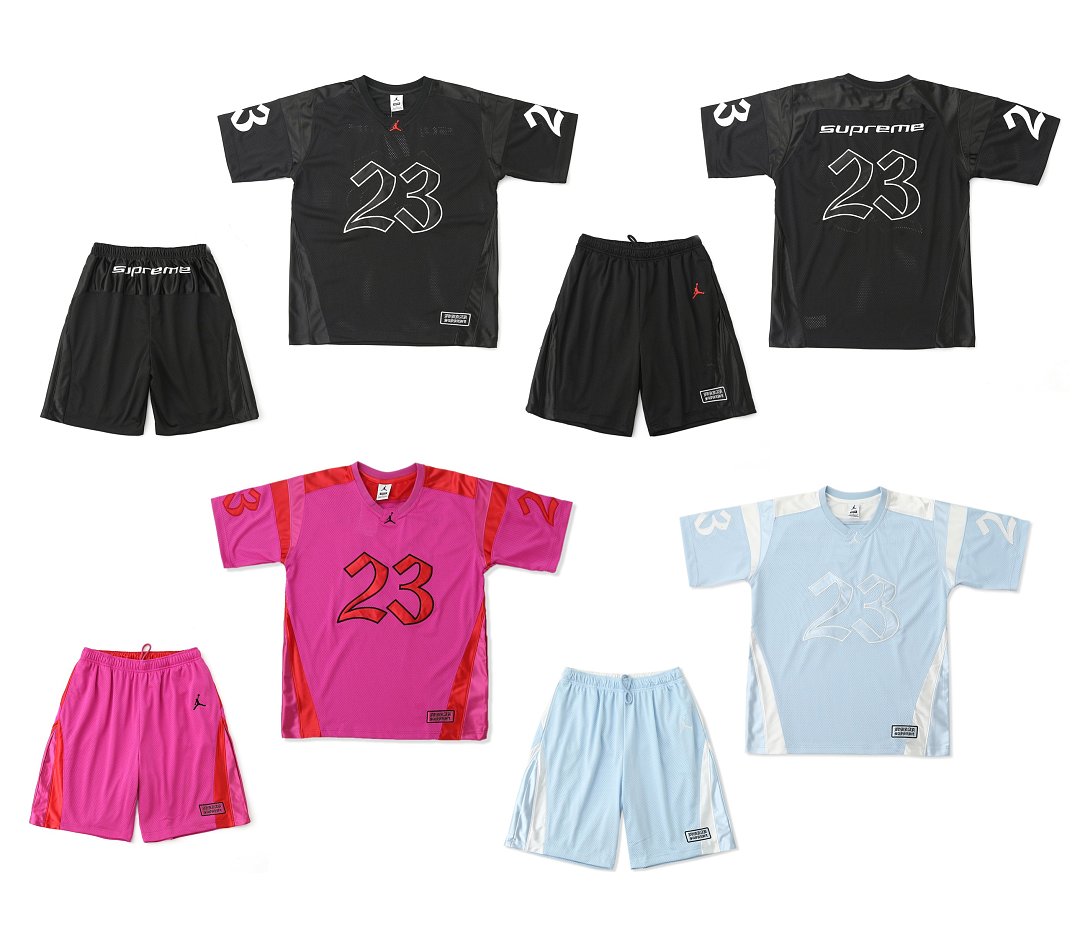 Supreme 238 SS26 WEEK15 Short Wide Lace Top Embroidered : Black Red Blue S-XL - Image 3