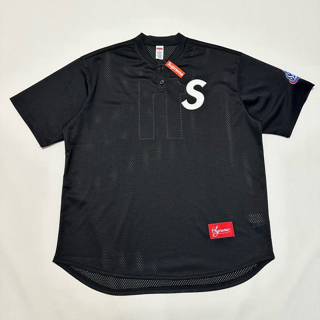 Bape 198 SS25 S LOGO BASEBALL HENLEY TEE Collar T (Black White Blue Pink Green Camo) - Image 32