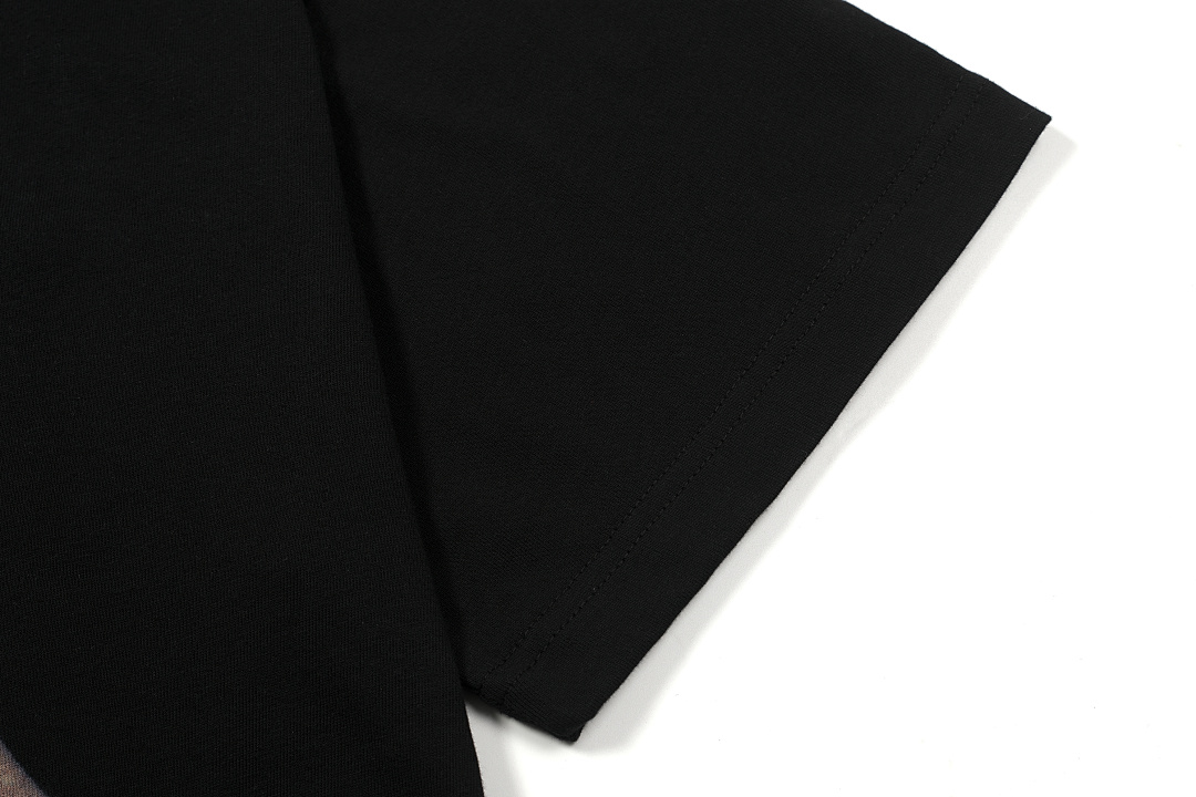 Acne Studios 128 AC Brown Print Short Sleeve T Black S-XL 8099# - Image 12