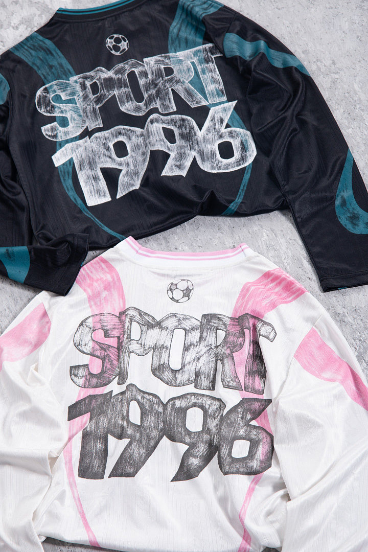 Acne Studios 198 AC Long Sleeve : Black White S-XL 3394 Small - Image 13
