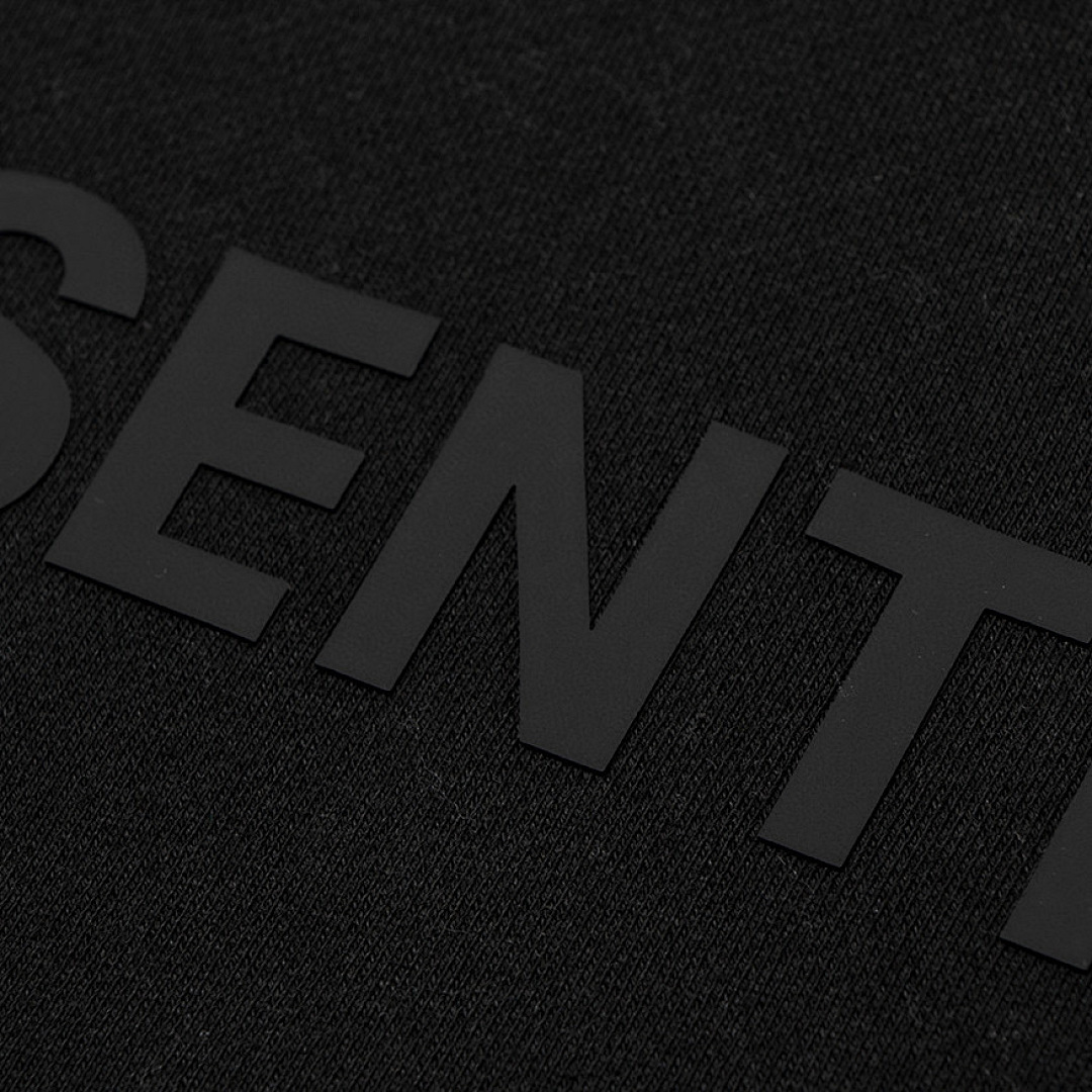 Essentials 218 ESS Sleeve LOGO Black /Black Grey /Charcoal S-XL 6692# - Image 40