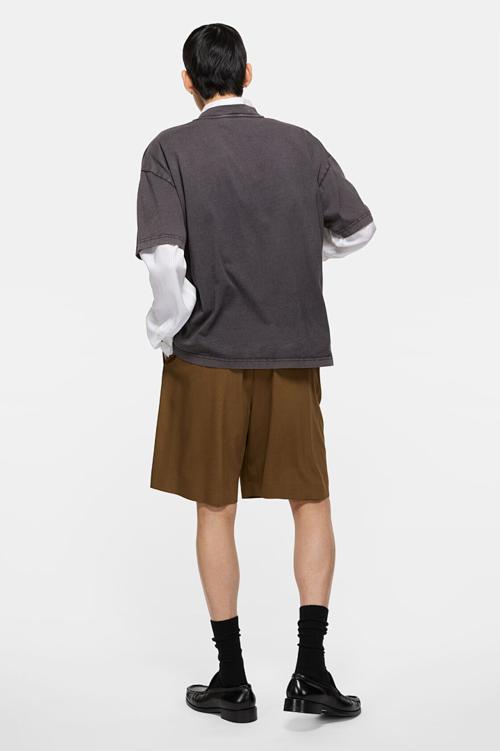Acne Studios 118 AC Print Short Sleeve T Black White S-XL 8081# - Image 34